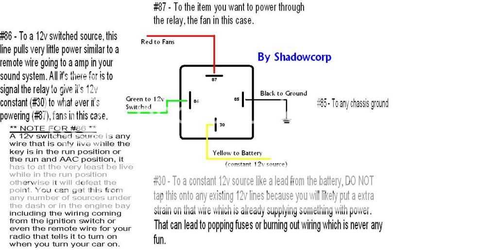 Fan wiring simplified - Zilvia.net Forums | Nissan 240SX (Silvia) and Z